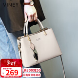 viney牛皮包包女包斜挎妈妈包中年单肩手提包生日情人节礼物送女友老婆