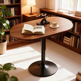 卓博茶几客厅边几茶桌咖啡桌吧台桌床边桌电脑桌升降小桌子CJ17胡桃色