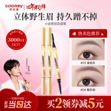 Color Key珂拉琪小金筷眉笔女防水新手易画情人节礼物星岩灰