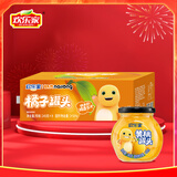 欢乐家×奶龙 橘子罐头245g*9瓶 新鲜桔子水果罐头 年货礼盒 休闲零食
