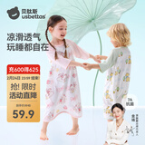 贝肽斯睡袋儿童睡衣婴儿连体春夏季新款纯棉睡袍睡裙男女宝宝家居服套装 欢聚树屋 【凉感棉7A级物理抗菌】 90 cm 【适用身高85-95cm】