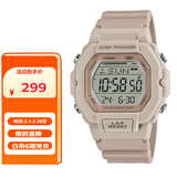 卡西欧（CASIO）手表男小方块多功能学生男女表运动计步防水电子表LWS-2200H-4A