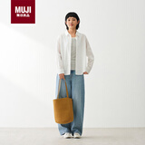 MUJI纸编 托特包  女式夏季包包  手提包斜挎包 长款 浅棕色