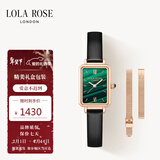 LOLA ROSE罗拉玫瑰小绿表手表女士学生百搭通勤生日新年情人节礼物送女友