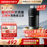 WISESKY韦思卡尔反重力前置过滤器大通量全屋家用前十名反冲洗净水器80T