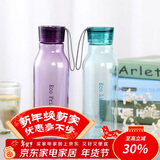 乐扣乐扣（LOCK&LOCK）ECO户外运动水杯户外便携塑料水壶男女杯子两件套（550ml*2） 
