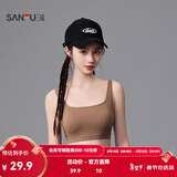 三福 薄杯无钢圈文胸 无缝套头轻运动固定杯小背心内衣女479126 咖啡 80B