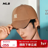MLB帽子男女棒球帽礼物元旦休闲鸭舌帽软顶3ACP7701N-50BGD