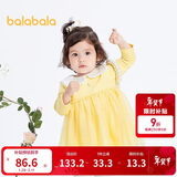 巴拉巴拉宝宝连衣裙蓬蓬网纱裙A字裙女童装2025秋季裙子儿童209325111003
