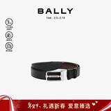 BALLY巴利 男士腰带板扣式双面腰带 6226700 黑色110新年情人节礼物