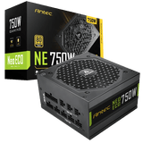 安钛克 Antec NE750金牌全模组/全日系电解电容/寿命更持久/支持风扇启停/双8pin电脑主机电源750W
