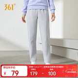 361°运动裤子女秋冬季跑步宽松户外休闲裤直筒长裤卫裤662434710D