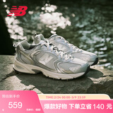 NEW BALANCE老爹鞋男鞋女鞋厚底百搭休闲运动鞋MR530系列MR530KMW 40