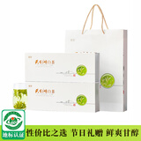 麓雨2025新茶溧阳天目湖白茶常州官方特产茗茶叶浓香绿茶礼盒装送礼 100g*2盒