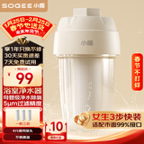 小质前置过滤器1T/H热水器净水器自来水花洒美肤除氯沐浴1机3芯SQ01-W