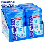 曼妥思（mentos）口香糖曼妥思清劲特强薄荷味西瓜味薄荷无糖口香糖清新口气56g 清新薄荷味56g*6罐