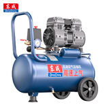 东成1200W无油空压机Q1E-FF-1200/30L低音气泵空气压缩机充气泵打气