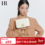 HR赫莲娜包包女包斜挎单肩包女菱格链条包小包情人节礼物送女友