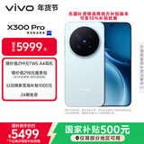 vivo X300 Pro 16GB+512GB 自在蓝 蔡司2亿APO超级长焦 蓝图影像双芯 5年持久流畅OriginOS 6 AI手机