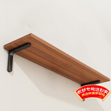 安尔雅墙面搁架 墙上置物架宿舍木板挂墙书架隔板置物架7