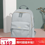 高尔夫（GOLF）双肩包女休闲背包书包大容量14/15英寸笔记本电脑包旅行出差包袋