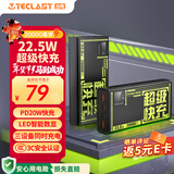 台电（TECLAST）充电宝【3C认证】20000毫安时22.5W超级快充可上飞机大容量户外移动电源适用小米苹果安装机甲风格
