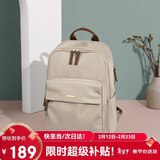 高尔夫（GOLF）双肩包女16英寸笔记本电脑包出差旅行背包防泼水书包情人节礼物