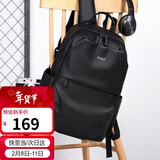 高尔夫（GOLF）背包男士大容量双肩包男韩版学生书包15英寸电脑包旅行包 黑色
