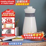 摩飞电器（Morphyrichards）电水壶便携式烧水壶不锈钢双层防烫电热水壶家用宿舍学生旅行出差酒店迷你小容量 MR6080 0.5L MR6080灰色