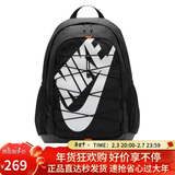 耐克NIKE男女双肩包 书包 HAYWARD 休闲包HJ8200-010黑 均码