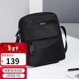 高尔夫（GOLF）单肩包男士休闲斜挎包男手机ipad包防泼水通勤运动挎包送男友礼物