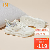 361°运动鞋女云舒3春夏季复古厚底休闲百搭通勤老爹鞋子女682316706-1