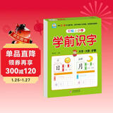 幼小衔接一日一练 学前识字 轻松上小学全套整合教材 大开本 适合3-6岁幼儿园 一年级 幼升小认字练习 