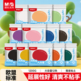 晨光（M&G）超轻粘土大容量套装12色1200g 彩泥橡皮泥手工DIY美术材料儿童开学文具玩具新年礼物AKE039EH