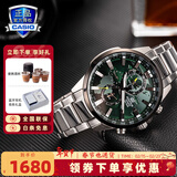 卡西欧（CASIO）商务休闲皮带钢带手表男日韩腕表防水石英男士手表送男友新年礼物 EFR-303DB-3AVUPR