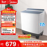 美的（Midea）双桶洗衣机半自动 12公斤大容量 双缸 一级能效 MP12S166 以旧换新 国家补贴 京东自营官方旗舰