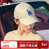 MLB帽子男女棒球帽子礼物元旦四季软顶鸭舌帽3ACP6601N-07BGS