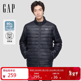 盖璞男装2025秋冬时尚logo轻薄立领羽绒服简约休闲保暖外套657225