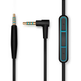适用于博士Bose QC35 QC25 QC25i耳机线OE2麦克风音频控制线连接线耳机配件 黑色