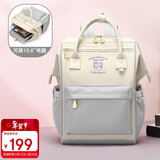 POLO双肩包女士背包高颜值妈咪包15.6英寸电脑包学生书包情人节礼物