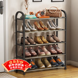 安尔雅鞋架门口多层简易鞋柜客厅宿舍出租房收纳架子 五层60cm