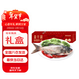 查干湖鱼 冬捕有机查干湖胖头鱼10.5-11斤 1条 过年货礼盒春节礼品