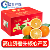 诸氏橙品【顺丰】高山橙子生鲜 秭归冰糖脐橙 当季水果礼盒送礼手剥橙榨汁 褚系严选鲜橙-含箱10斤装优级果