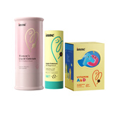 Inne因你美好钙21条+维生素AD60粒+钙镁锌草莓味6条【百补专享】