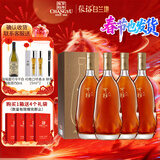 张裕可雅白兰地 桶藏6年VSOP 500ml*4瓶 整箱装洋酒礼盒 春节年货送礼