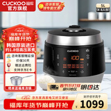 福库（CUCKOO）【6万+销量】电饭煲韩国原装进口真高压麦饭石型内胆三维立体加热多功能家用智能电饭锅PK0690FR CRP-Q1050FS黑色（2-10人） 5L