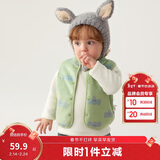 巴拉巴拉童装儿童马甲两面穿背心2025新款秋冬装羊羔绒上衣服男女宝宝衣服