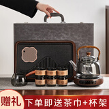 忆壶茶茶具套装高端煮茶壶电陶炉带茶盘烧水壶办公室泡茶具中秋茶具礼盒