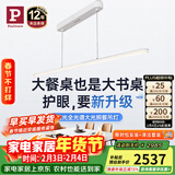 Paulmann P德国柏曼护眼餐厅吊灯全光谱一字长条餐桌吧台LED灯具简约吊线灯