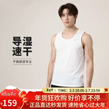 耐克NIKE男 运动背心 圆领无袖 柔软舒适 DV9322-100 白XL